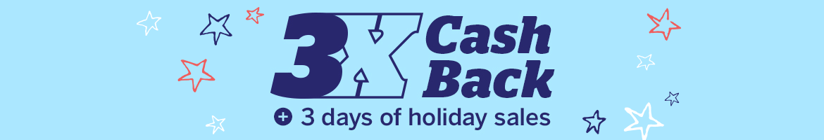 Shop Featured Triple Cash Back Stores