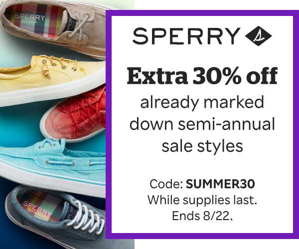 sperry coupons
