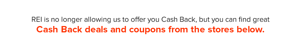 REI Coupons, Promo Codes & Cash Back