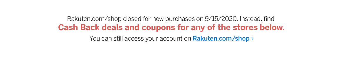 Shop Rakuten Coupons Deals And Promo Codes