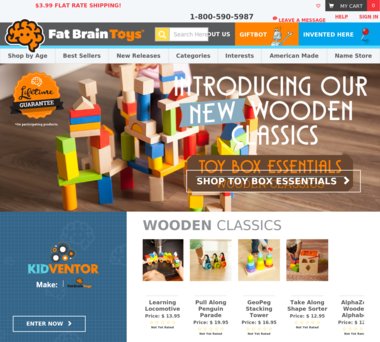 fat brain toys website