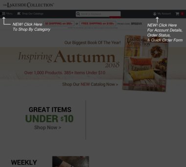 Up To 60 Off Lakeside Collection Coupons Promo Codes 2 0 Cash
