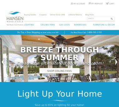 Hansen Wholesale Coupons Promo Codes 4 0 Cash Back