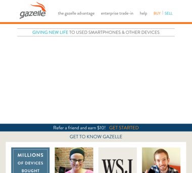 gazelle promo