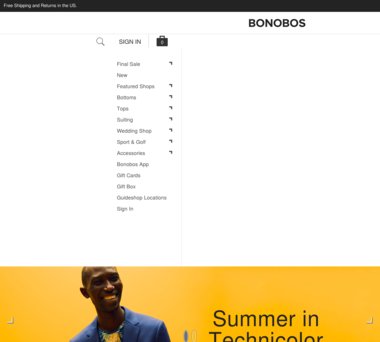 Bonobos Coupons Deals Promo Codes