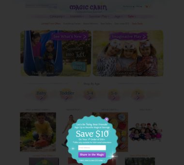 Up To 65 Off Magic Cabin Coupons Promo Codes 2 5 Cash Back