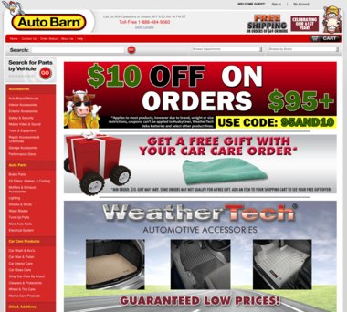 Auto Barn Coupons Promo Codes 4 5 Cash Back