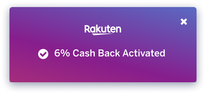 The Rakuten Cash Back Button | Rakuten